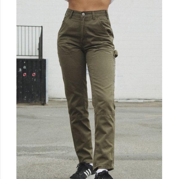 Brandy Melville Denim - Brandy melville olive cargo jeans